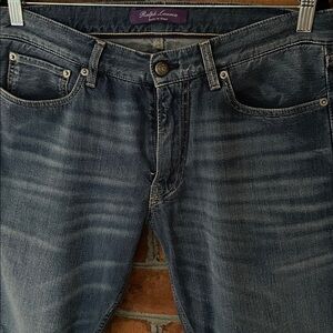 $795 Purple Label 33 x 29  slim fit jeans